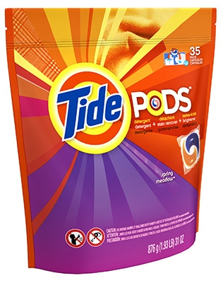 Laundry Detergent, Pod, Spring Meadow, 35-Ct.