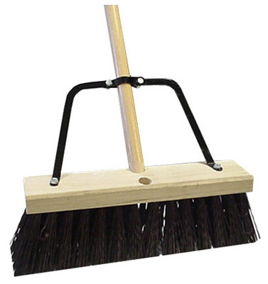 Job Site Pushbroom, 16-In.