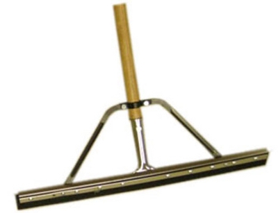 Squeegee Pushbroom, 24-In.