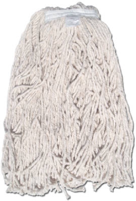 Mop Head, Janitorial, 8-Ply Cotton, 16-oz.