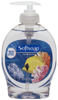 Liquid Hand Soap, Aquarium Design, 7.5-oz.