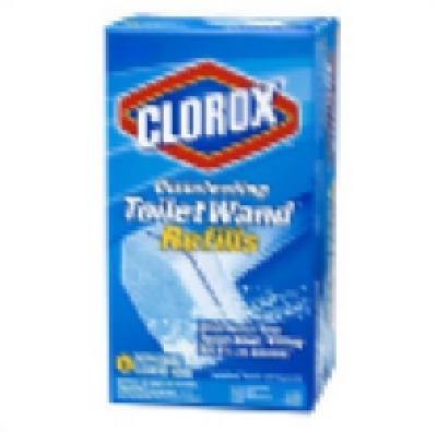Disinfecting Toilet Wand Head Refill with Cleaner, 6-Ct.