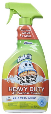 Heavy-Duty Antibacterial Cleaner,  32-oz.