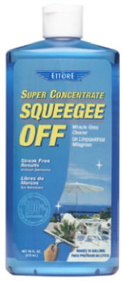 Squeegee Off Window Cleaner, Concentrate, 16-oz.