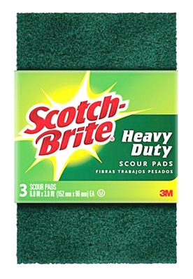 Scouring Pads, 3-Pk.