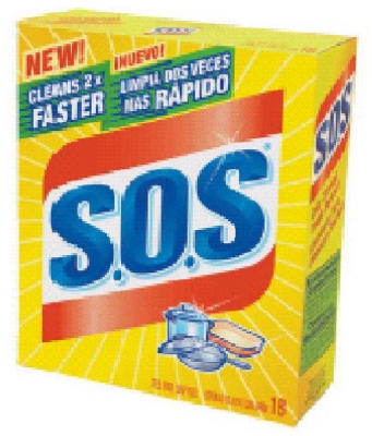 S.O.S. 18-Count Steel Wool Soap Pads
