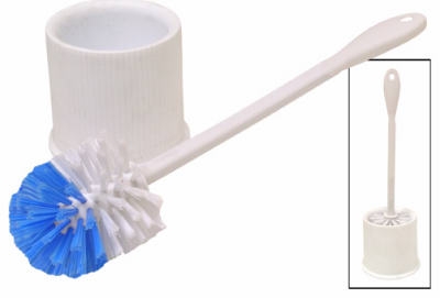 European Toilet Bowl Brush/Caddy