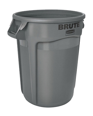 Brute Trash Can, Gray, 32-Gal.