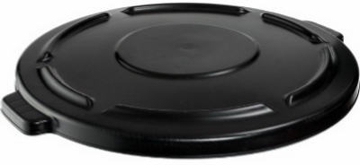 Trash Can Lid, Round, Fits Brute Container #2643, 44-Gal.