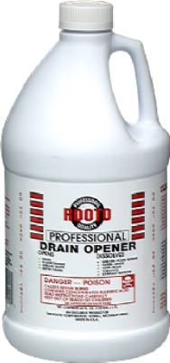 Professional Drain Opener, Sulfuric Acid, 64-oz.