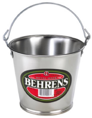 Galvanized Steel Water Pail, 2-Qt.