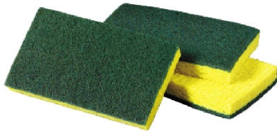 6.1 Inch x 3.6 Inch Medium Scrubbing Sponge