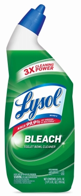 Plus Bleach Toilet Bowl Cleaner,  24-oz.