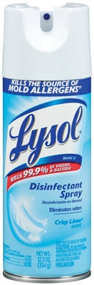12.5-oz. Crisp Linen Disinfectant Spray