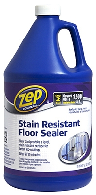 Floor Sealer, Stain Resistant, 1-Gal. Concentrate