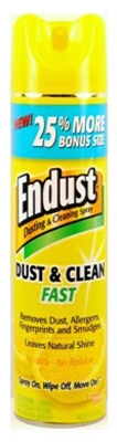 Cleaning & Dusting Spray, Lemon, 12.5-oz.