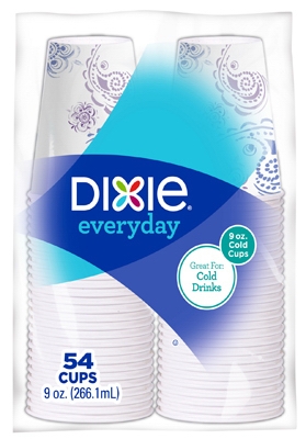 Dixie 54PK 9OZ Cups
