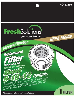 Vacuum Cleaner Hepa Filter, 9/10/12