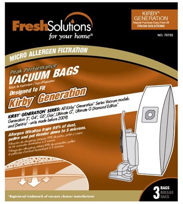 Vacuum Bags, Kirby Generation Series, 3-Pk.
