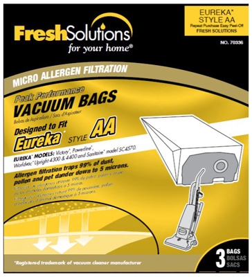 Vacuum Bags, AA Style, 3-Pk.