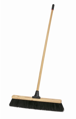 Jobsite Push Broom, Industrial,  24-In.