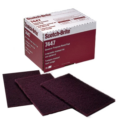 6x9 Very Fine Maroon Hand Pad