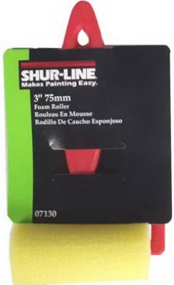 Trim Roller, Foam, 3-In.