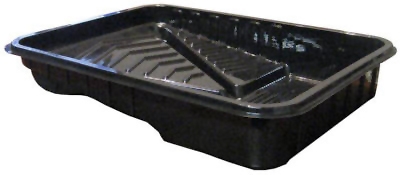 Disposable Plastic Paint Tray, Black, 9-In.