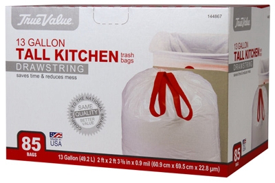 Tall Kitchen Trash Bags, 13-Gals., 85-Ct.