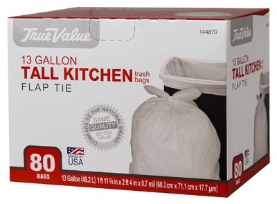 Tall Kitchen Trash Bags, 80-Ct, 13-Gal.