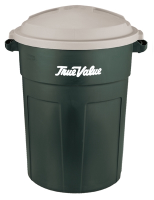 Evergreen Trash Can, 32-Gal.