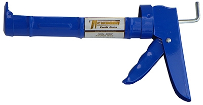 Non-Drip Caulking Gun, Smooth Rod, 3:1 Thrust Ratio