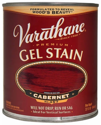 Varathane Qt. Cabernet Gel Wood Stain