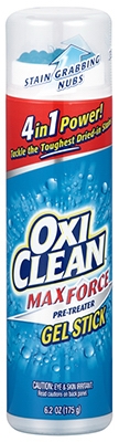 Max Force Gel Stick Stain Remover, 6.2-oz.