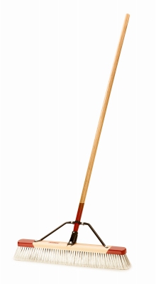 Push Broom, Fine Debris, Smooth to Semi-Smooth Surface, 24-In.