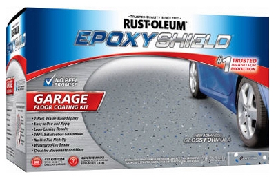 Epoxy Resin Garage Floor Kit, Gray