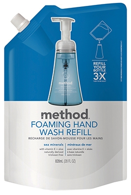 Foaming Hand Soap Refill, Sea Minerals, 28-oz.