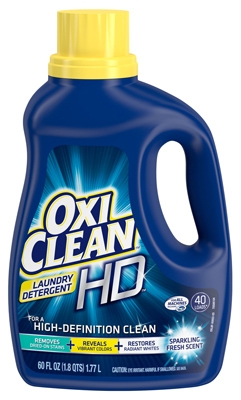 Laundry Detergent, Liquid, Fresh Scent, 60-oz.