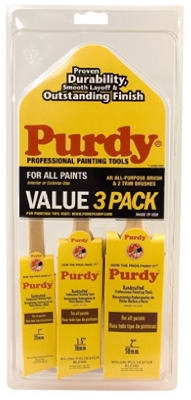 Paint Brush Value Pack, 3-Pc.