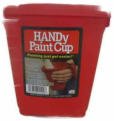 Handy Paint Cup, Disposable, 1-Pt.