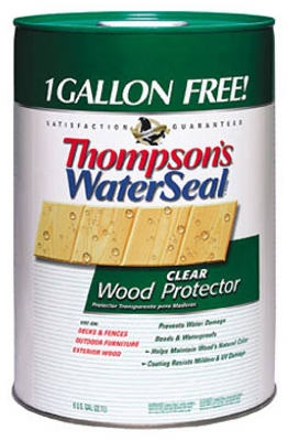 Wood Protector, Clear, 6-Gals.