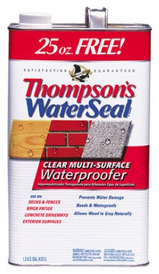 Multi-Surface Water Seal, Clear, Bonus Size, 1.2-Gals.