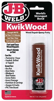 1-oz. Hand-Mixable Epoxy Putty