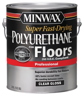 1-Gallon Gloss Fast-Drying Low-VOC Polyurethane Floor Finish
