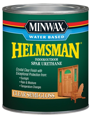 Helmsman 1-Quart Semi-Gloss Water-Based Spar Urethane