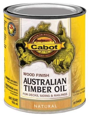 Australian Timber Oil Wood Stain Finish, Natural, Qt.