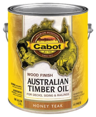 Australian Timber Oil Wood Finish, Honey Teak, 1-Gal.