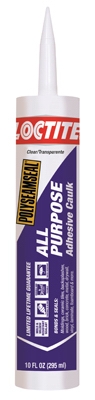 Polyseamseal, All Purpose Caulk Sealant, Clear, 10 oz.
