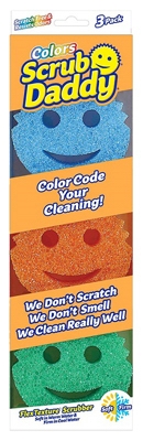 Sponges, Assorted Colors, 3-Pk.