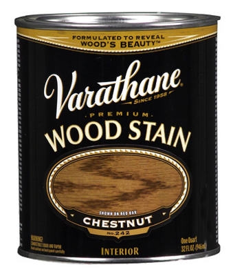 Varathane Qt. Chestnut Premium Oil-Based Interior Wood Stain